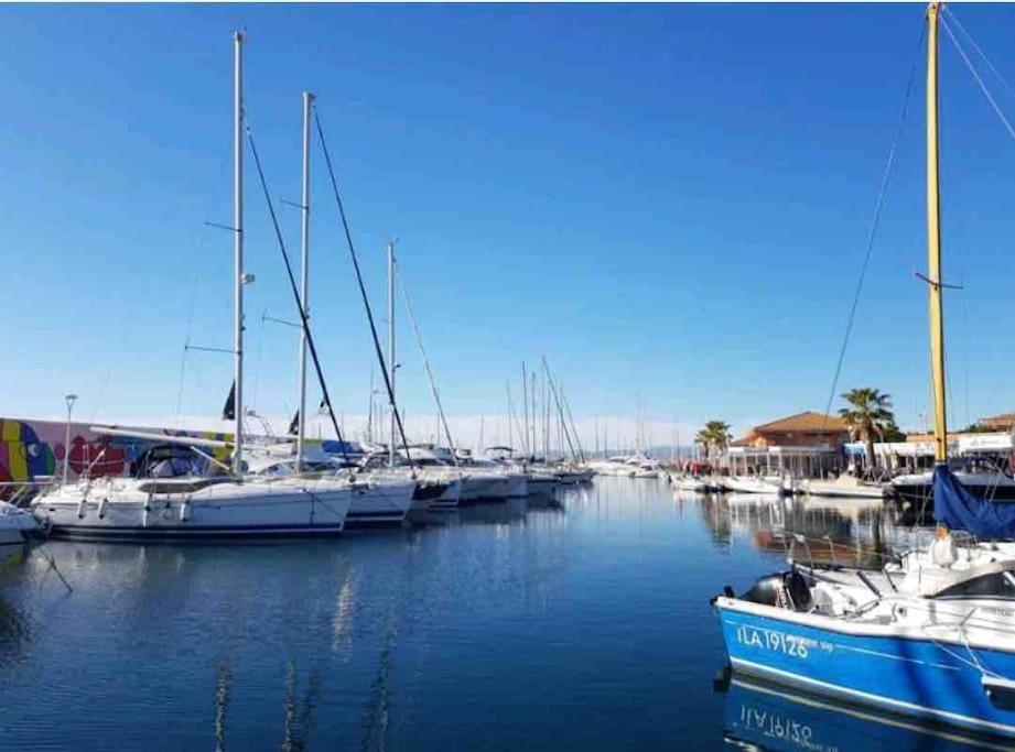 Saint-Raphaël Chaleureux Appartement Face Au Port Sta Lucia, Tout A Pieds, Wifi מראה חיצוני תמונה